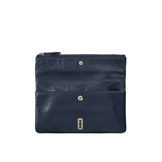 Perfec Zipper Dumbo Pouch Washing Navy