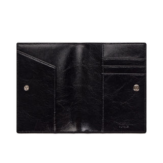 Perfec Square Passport Holder Black