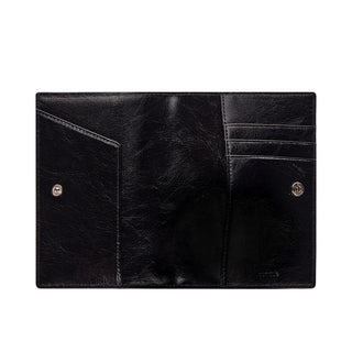 Perfec Square Passport Holder Black