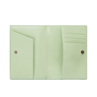 Perfec Square Passport Holder Powder Green