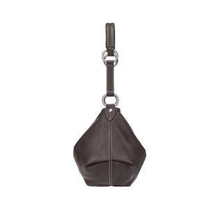 Halfmoon Attache Shoulder M Dark Brown