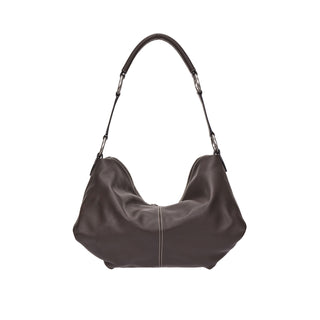 Halfmoon Attache Shoulder M Dark Brown