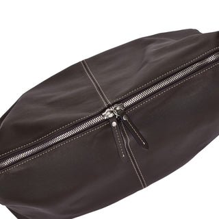 Halfmoon Attache Shoulder M Dark Brown