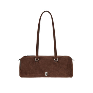 Perfec Pillow Suede Shoulder M Choco Brown