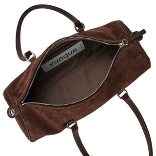 Perfec Pillow Suede Shoulder M Choco Brown