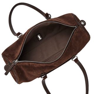 Perfec Pillow Suede Shoulder M Choco Brown