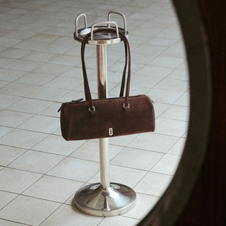 Perfec Pillow Suede Shoulder M Choco Brown