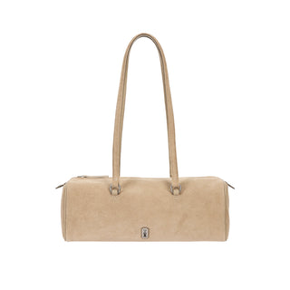 Perfec Pillow Suede Shoulder M Peanut Beige