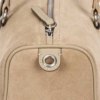 Perfec Pillow Suede Shoulder M Peanut Beige