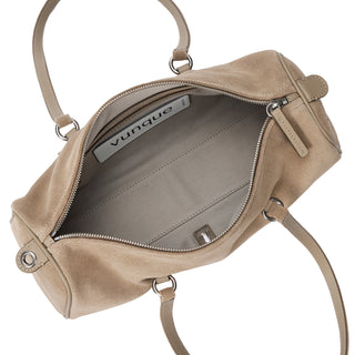 Perfec Pillow Suede Shoulder M Peanut Beige