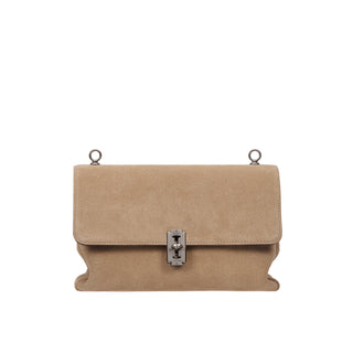 Baguette Suede Shoulder S Soul Beige