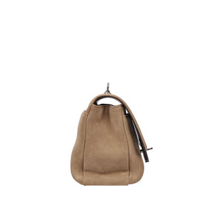 Baguette Suede Shoulder S Soul Beige
