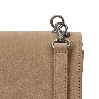 Baguette Suede Shoulder S Soul Beige