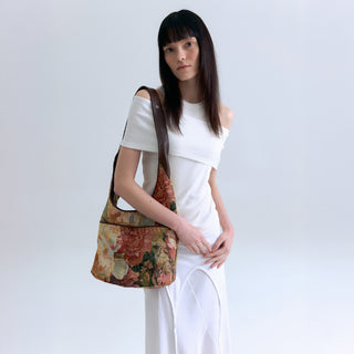 Perfec Bunny Long Jacquard Shoulder L Floral