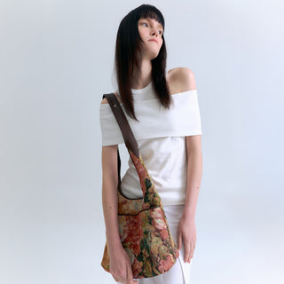 Perfec Bunny Long Jacquard Shoulder L Floral