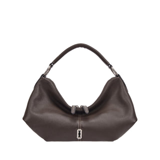 Halfmoon Attache Shoulder S Dark Brown
