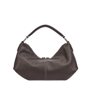 Halfmoon Attache Shoulder S Dark Brown