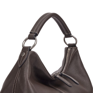 Halfmoon Attache Shoulder S Dark Brown