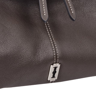 Halfmoon Attache Shoulder S Dark Brown