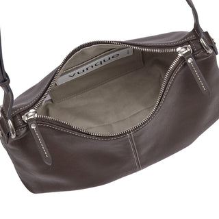 Halfmoon Attache Shoulder S Dark Brown