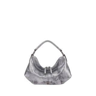 Halfmoon Attache Shoulder S Vintage Silver