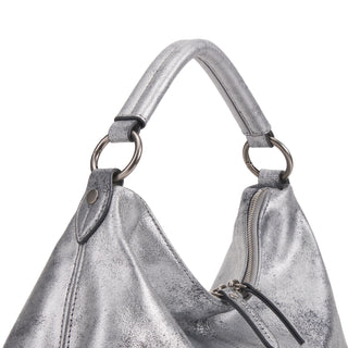Halfmoon Attache Shoulder S Vintage Silver