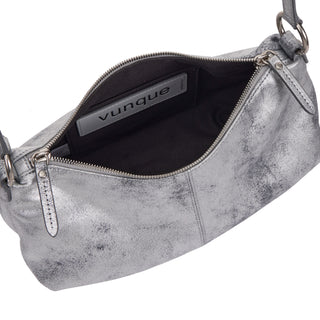 Halfmoon Attache Shoulder S Vintage Silver