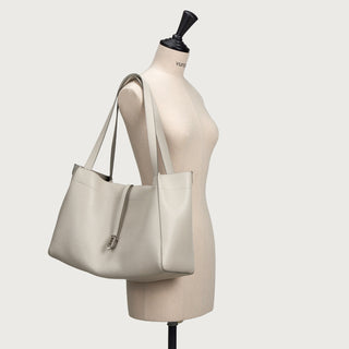 Perfec Grab Shopper L Light Beige