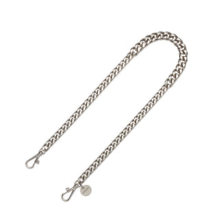 Metal Chain Shoulder Strap Silver