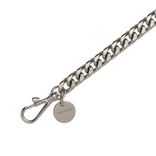Metal Chain Shoulder Strap Silver