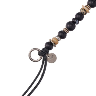 Multi Pebble Strap Black