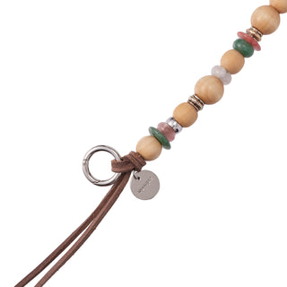 Multi Pebble Strap Beige