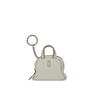 Toque Tote Mini Pouch Charm Light Beige