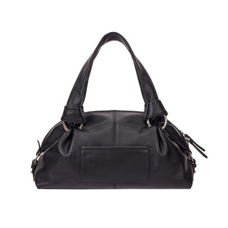 Halfmoon Attache Tote M Black