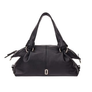 Halfmoon Attache Tote M Black
