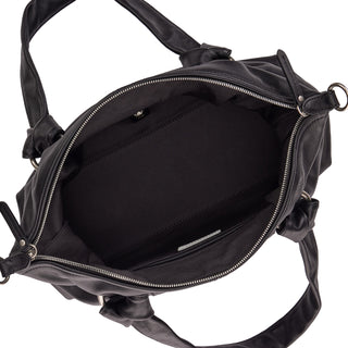 Halfmoon Attache Tote M Black