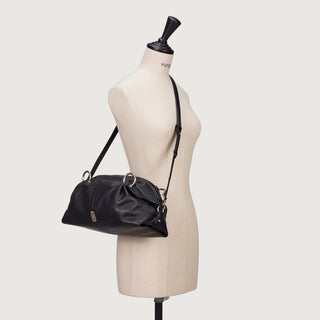 Halfmoon Attache Tote M Black