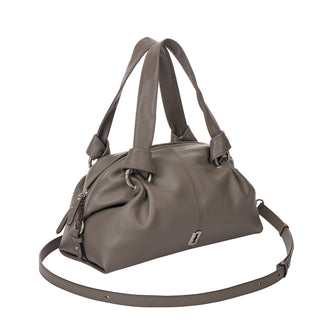 Halfmoon Attache Tote M Ash Khaki