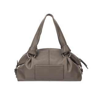 Halfmoon Attache Tote M Ash Khaki
