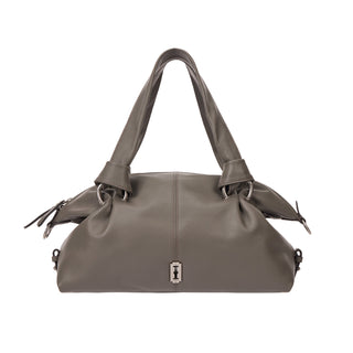 Halfmoon Attache Tote M Ash Khaki
