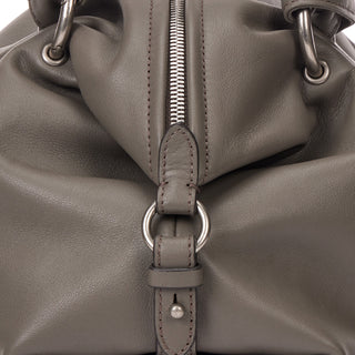 Halfmoon Attache Tote M Ash Khaki