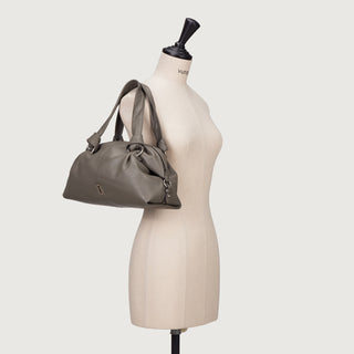 Halfmoon Attache Tote M Ash Khaki