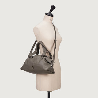 Halfmoon Attache Tote M Ash Khaki