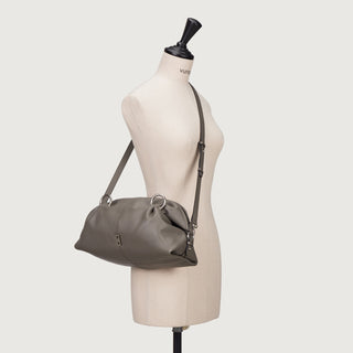 Halfmoon Attache Tote M Ash Khaki