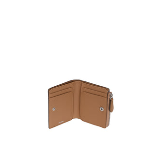 Perfec Flip Half Wallet Caramel Brown