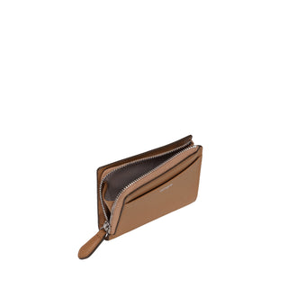 Perfec Flip Half Wallet Caramel Brown