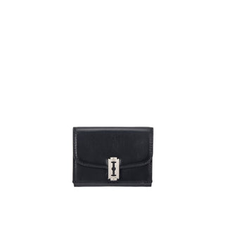 Occam Lune Folded Half Wallet Black