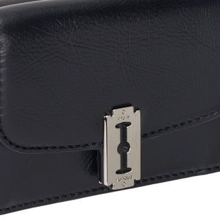 Occam Lune Folded Half Wallet Black