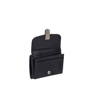 Occam Lune Folded Half Wallet Black