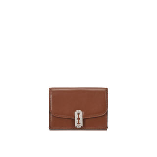 Occam Lune Folded Half Wallet Camel